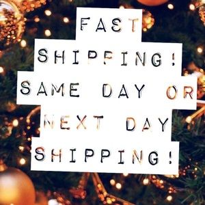 Same day or next day shipping!